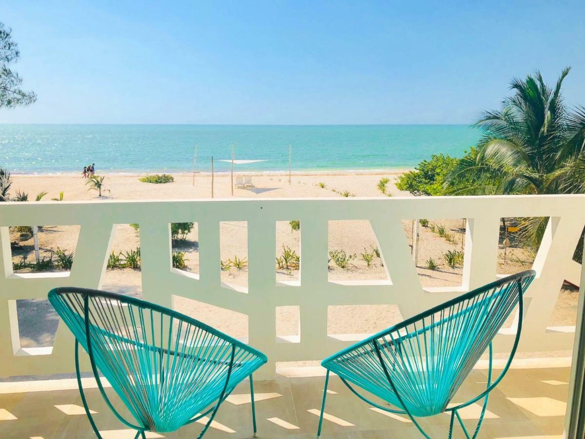 Playa 55 Beach Escape - Adults Only Guesthouse Celestun Exterior foto